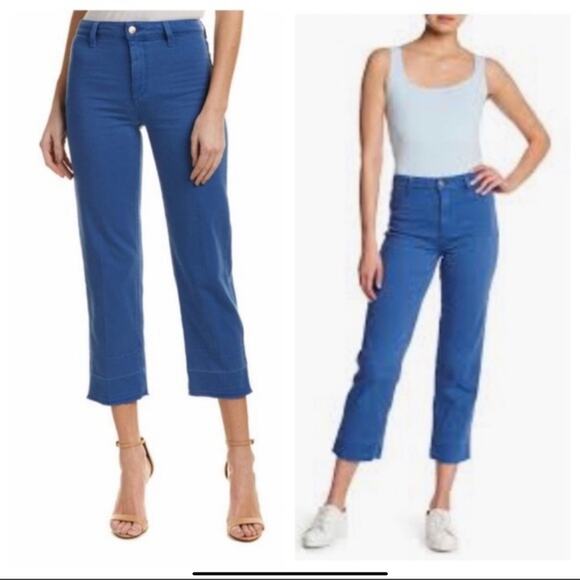 Joe's Jeans Denim - Joe’s Jeans The Jane Blue Cabana High Rise Crop Size 24 NWT